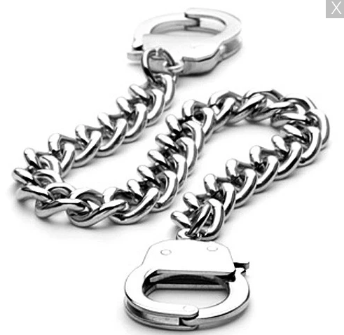 Unisex Handcuff Bracelet Stainless Steel Jewelry SB5