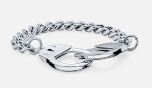 Unisex Handcuff Bracelet Stainless Steel Jewelry SB5