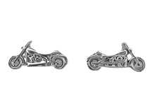 Load image into Gallery viewer, Classic Motorcycle Post Earrings Unisex Stainless Steel SE47