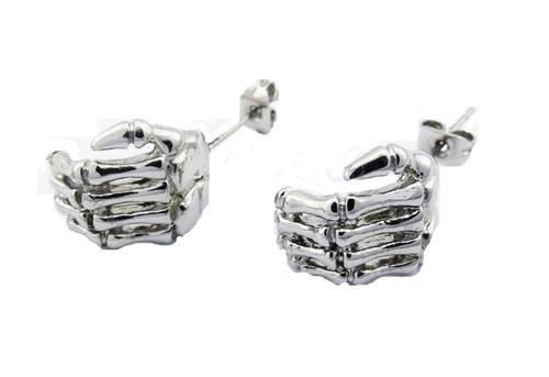 Copy of Biker Jewelry Handcuff Dangling Earrings Stainless Steel