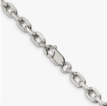 Load image into Gallery viewer, Stainless Steel Large Oval Link 8mm Necklace Unisex Many Lengths