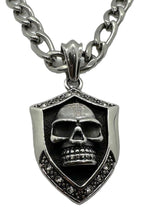 Load image into Gallery viewer, Strong Skull Pendant Four Chains to Choose from Stainless Steel