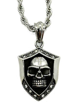 Load image into Gallery viewer, Strong Skull Pendant Four Chains to Choose from Stainless Steel