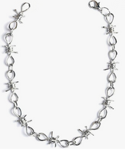 Load image into Gallery viewer, Stainless Steel Barbed Wire Unisex Necklace 7 lengths