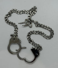 Load image into Gallery viewer, Large Jewelry Handcuff Pendant Necklace Cuban Link Stainless Steel