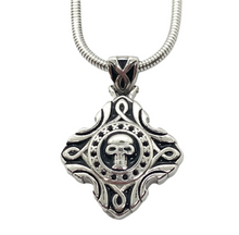 Load image into Gallery viewer, Gothic Skull Necklace Unisex Pendant &amp; Chain Stainless Steel SP5