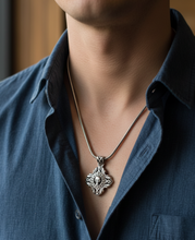 Load image into Gallery viewer, Gothic Skull Necklace Unisex Pendant &amp; Chain Stainless Steel SP5