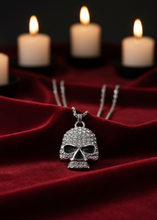 Load image into Gallery viewer, Women's Bling Skull Pendant Stainless Steel Heavy Metal Jewelry SP60