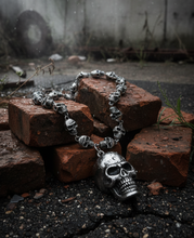 Load image into Gallery viewer, All Skulls Necklace 2" Skull Pendant Stainless Steel Skull Jewelry SP6