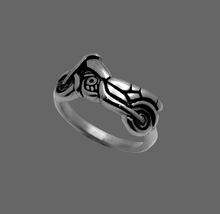 Load image into Gallery viewer, Motorcycle Band Lady Biker Ring Stainless Steel SR104