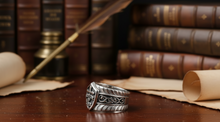 Load image into Gallery viewer, Armor of God Ring Men's Religious Biker Stainless Steel Ring SR154