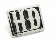 Load image into Gallery viewer, Large "HD" Signet Ring Men's Biker Ring Stainless Steel SR195
