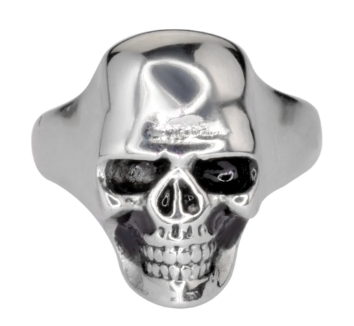 Stainless Steel Skull Ring