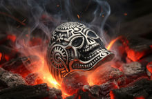 Load image into Gallery viewer, Quantum Mechanical Skull Ring Men's Biker Stainless Steel SR221