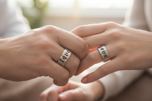 Load image into Gallery viewer, "Love" Ring Unisex Wedding Band Religious Stainless Steel SR222