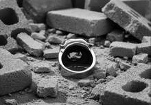 Load image into Gallery viewer, Men’s Tigers Head Ring Bold Roaring Tiger Head Biker Statement Ring Stainless Steel SR226