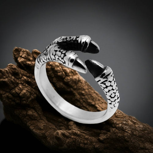 Eagle Talon Claw Ring Stainless Steel Unisex Ring SR2