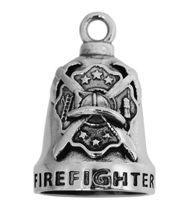 Motorcycle Biker Ride Bell® Firefighter Stainless Steel Large Version
