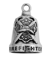 Large Firefighter Motorcycle Ride Bell® Stainless Steel RB2L