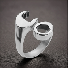 Load image into Gallery viewer, Wrench Ring Mechanic&#39;s Stainless Steel (Men&#39;s) SR32