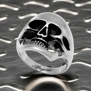 Large Skull Ring Men's Stainless Steel SR36