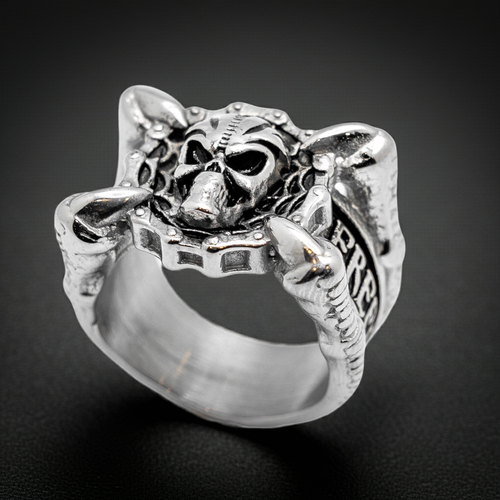 Talon Skull Ring 