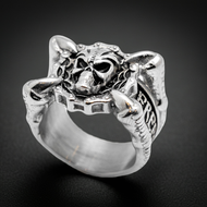 Talon Skull Ring 