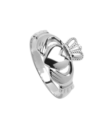 Claddagh Ring Wedding Band Unisex Stainless Steel Ring SR67L