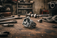Load image into Gallery viewer, Motorcycle Eagle Ring Biker Stainless Steel Ring SR86