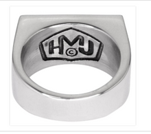 Load image into Gallery viewer, "USMC" Signet Ring MARINES Stainless Steel Unisex Military Ring SR98
