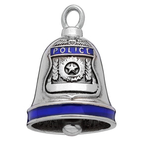 Large Motorcycle Biker Ride Bell® Police Edition Stainless Steel