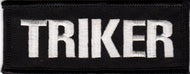 TRIKER Motorcycle Biker Patch  image 1