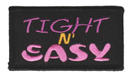 Tight N' Easy Motorcycle Biker Patch 3 3/4