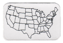 Load image into Gallery viewer, USA Map Motorcycle Biker Patch  image 1