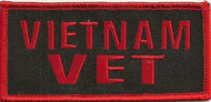 VIETNAM VET Military Patch  image 1