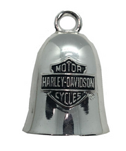 Load image into Gallery viewer, Harley Davidson® Winged Skull Bar &amp; Shield Logo Ride Bell <BR>HRB038