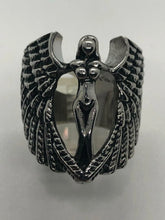 Load image into Gallery viewer, Angel's Wrapping Wings Ring Unisex Stainless Steel Ring SR92