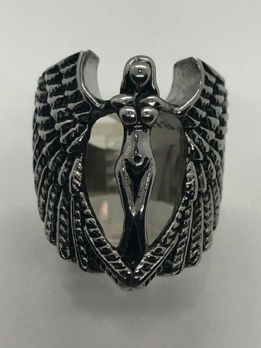 Men’s Angel Wing Ring Stainless Steel SR92