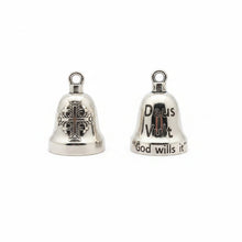 Load image into Gallery viewer, Latin Cross Ride Bell® Religious Motorcycle Bell Stainless Steel RB74