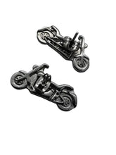 Load image into Gallery viewer, Classic Motorcycle Post Earrings Unisex Stainless Steel SE47