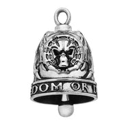 Bat Skull Ride Bell® Freedom or Death Stainless Steel RB15