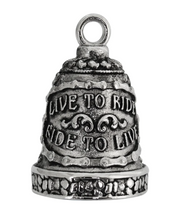Load image into Gallery viewer, Motorcycle Ride Bell® The Wild One Stainless Steel Skull