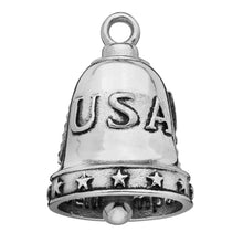 Load image into Gallery viewer, Motorcycle Biker Ride Bell® American Flag Stainless Steel