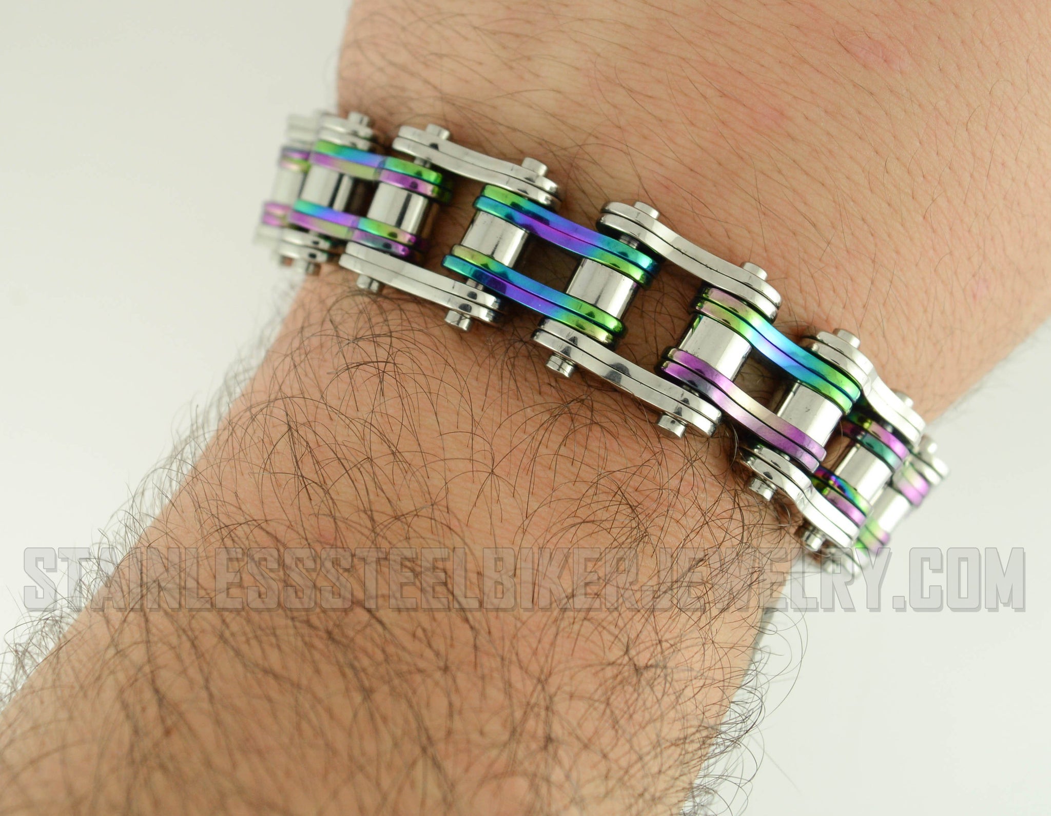 Rainbow bike chain on sale bracelet