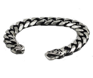 Stainless Steel Designer Curb Link Men's Bracelet