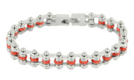 Ladies Mini Bike Chain Stainless Steel Bracelet July Edition SB173