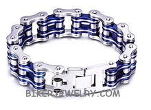 Load image into Gallery viewer, Primary Motorcycle Bike Chain Bracelet Stainless Steel