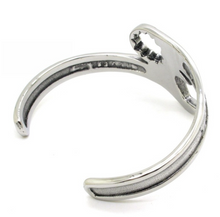 Load image into Gallery viewer, Biker Jewelry&#39;s Men&#39;s Wrench Cuff Bracelet Stainless Steel