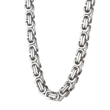 Load image into Gallery viewer, Byzantine Necklace Stainless Steel Heavy Metal Jewelry Men&#39;s