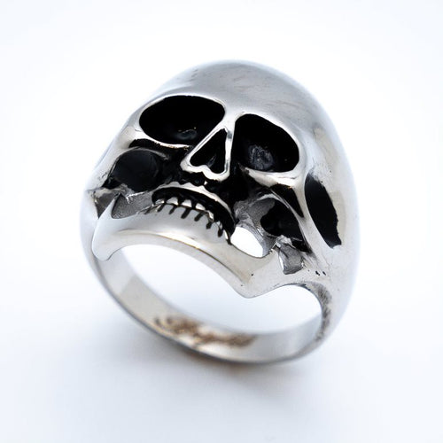 Large Men's Skull Ring Stainless Steel